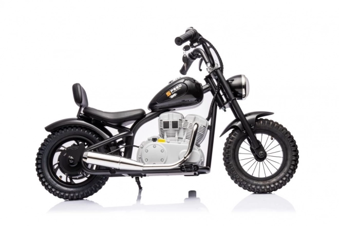 Electric Ride-On Motorcycle Black