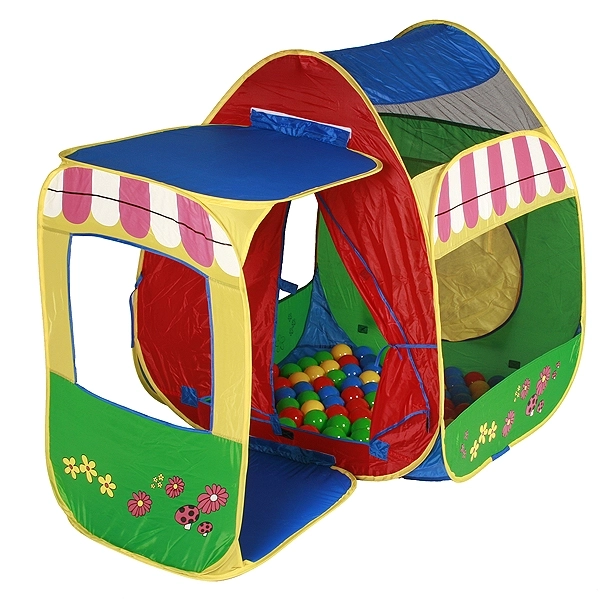 Garden Tent with Balls Playhouse