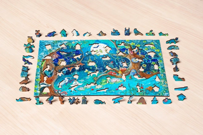 Wooden Puzzle Magic Forest 500 Pieces