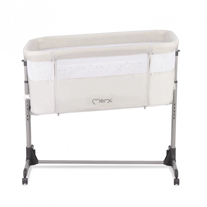 Baby Crib MoMi Revo Light Grey