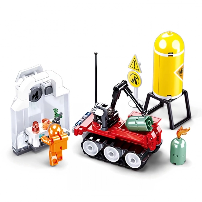 Sluban Remote Control Firefighting Robot