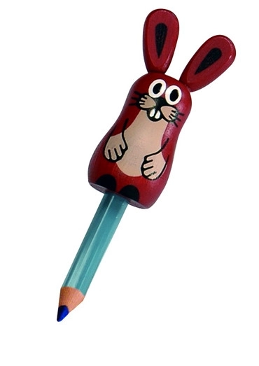 Rabbit on Pencil by Detoa