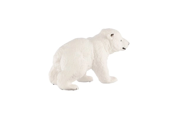 Polar Bear Cub Plastic Figure 6cm