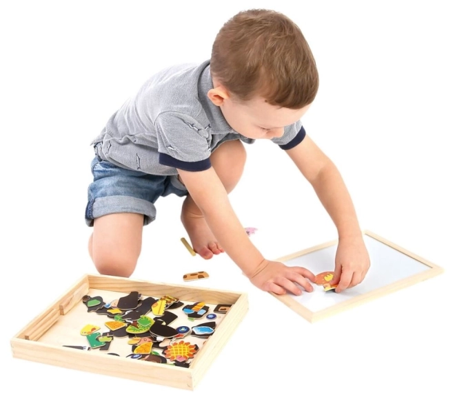 Bino Farm Magnetic Drawing Board