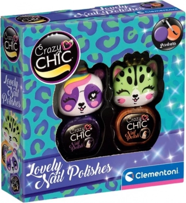 Clementoni Crazy Chic Lovely Nail Polish Set