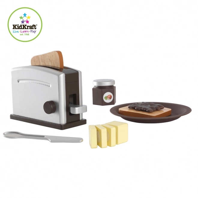 Espresso toaster play set for kids