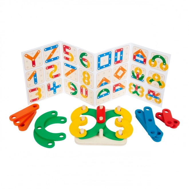 Small Foot Logical Game Letters and Numbers