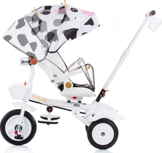 Chipolino Tricycle With Canopy Futuro 2-in-1 Cow