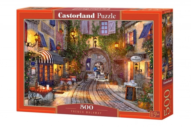 French Sidewalk 500 Piece Puzzle