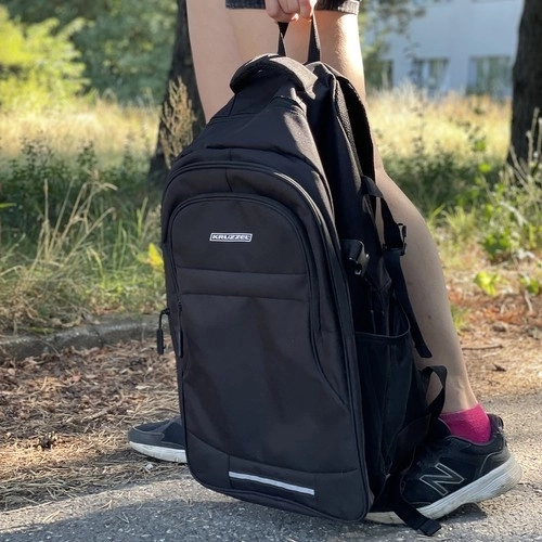 Large Black Backpack 45L