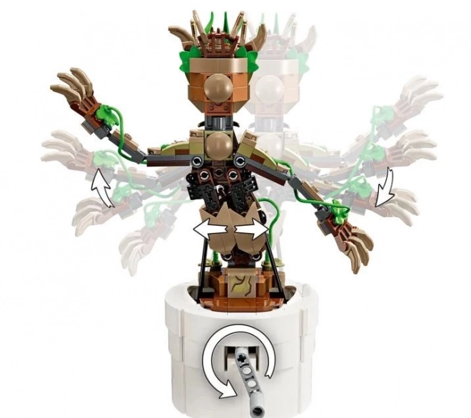 Dancing Groot Interactive Model