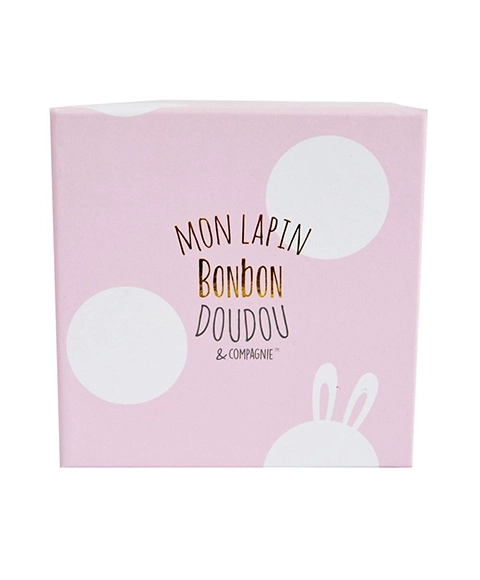 Doudou Gift Set - Bunny Rattle Booties for Infants