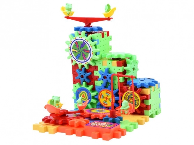 Colorful Waffle Blocks for Little Builders