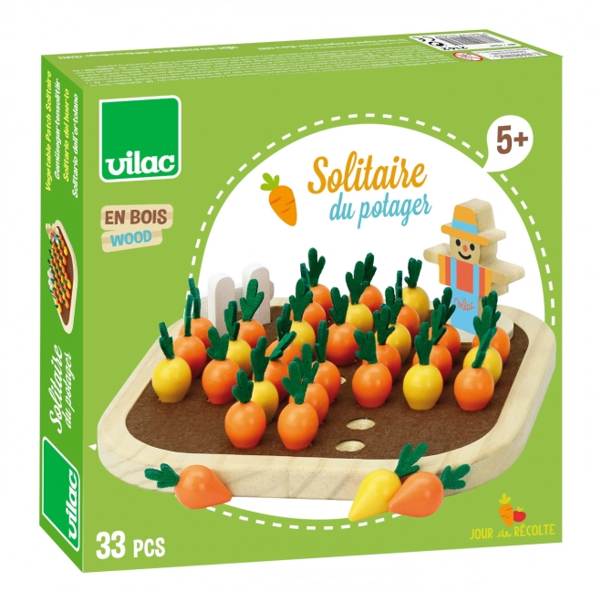 Vilac Vegetable Garden Solitaire Game