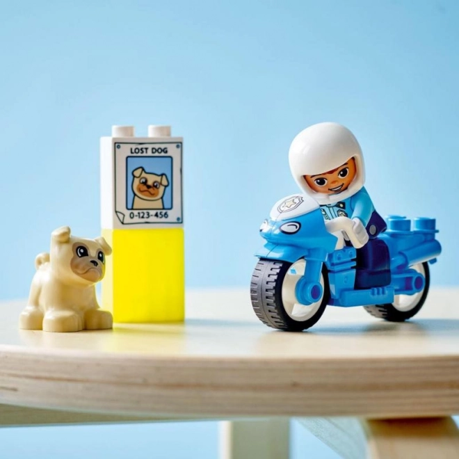 Police Motorcycle LEGO DUPLO Town