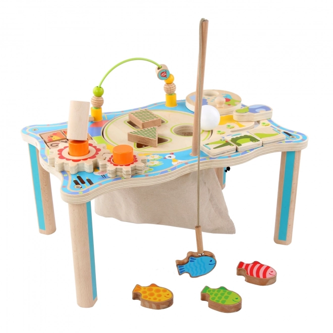 Wooden Jungle Expedition Activity Table