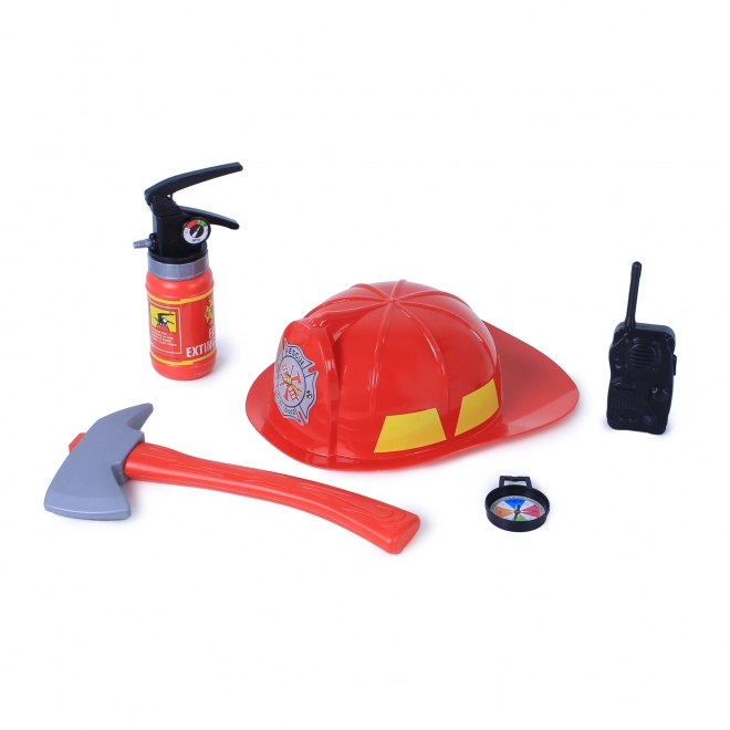 Firefighter Helmet and Accessories Set