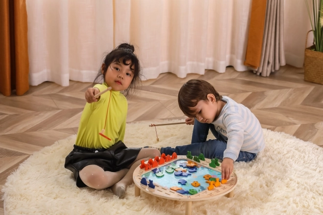 Wooden Fishing Game