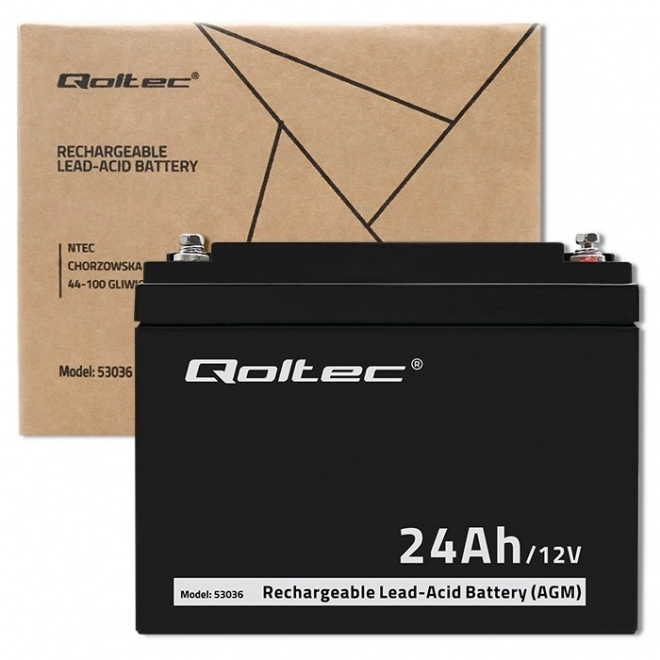 Reliable AGM Battery 12V 24Ah