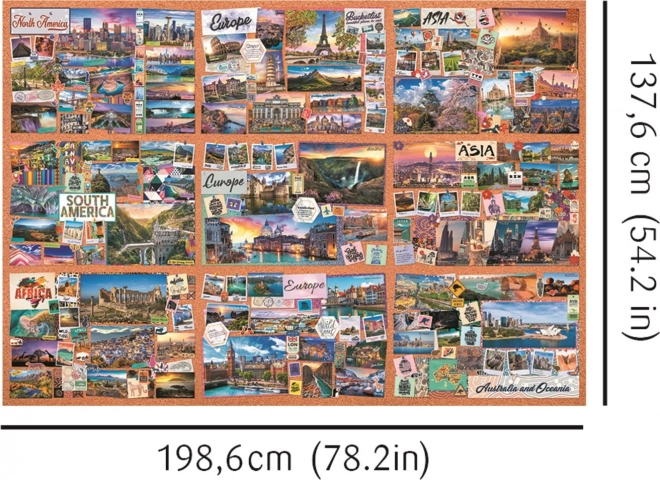 Trefl Puzzle Journey of a Thousand Miles 13,500 Pieces