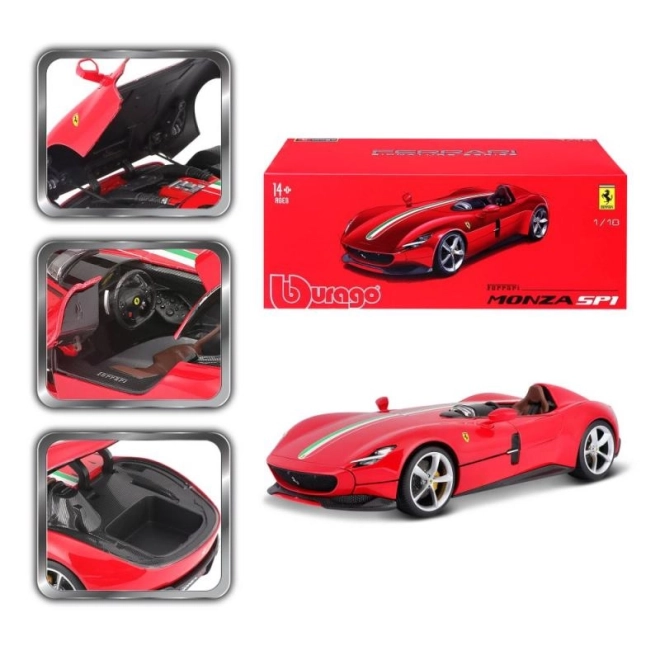 Bburago Ferrari Signature Series Monza SP-1 Diecast Model