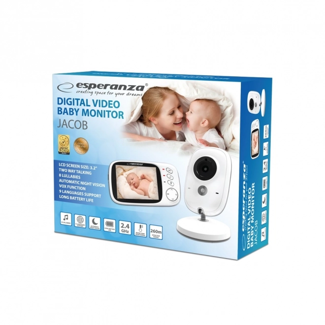 Electronic baby monitor with 3.2 inch LCD - Jacob