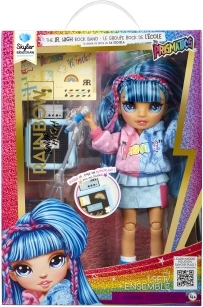 Rainbow High Jr. High doll Skyler Bradshaw – rock singer with microphone