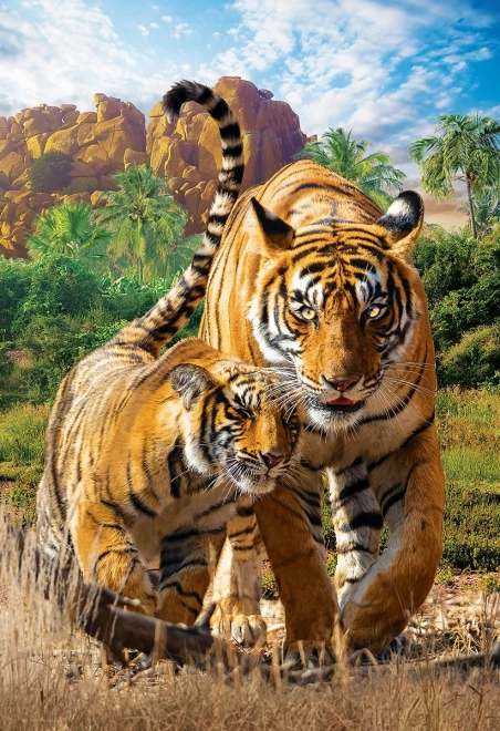 Eurographics Puzzle Save Our Planet: Tigers XL 250 Pieces