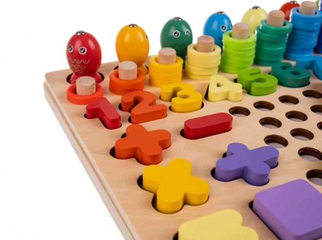 Wooden Bead Puzzle Toy