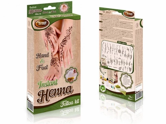 Tytoo Henna Hand And Foot Set