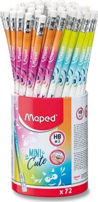 Maped graphite pencil Black'Peps Mini Cute