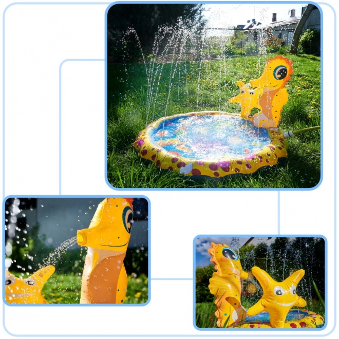 Children's Garden Fountain Pool 98x68cm