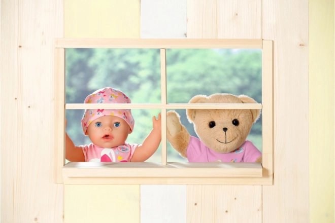 Baby Born Cute Teddy, Pink Outfit