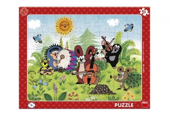 Dino Puzzle Krtek and Band 40 Pieces