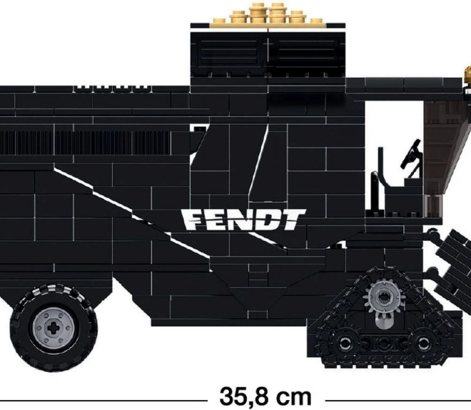 Brixies Plus Fendt Ideal Combine Harvester Building Set 1:32