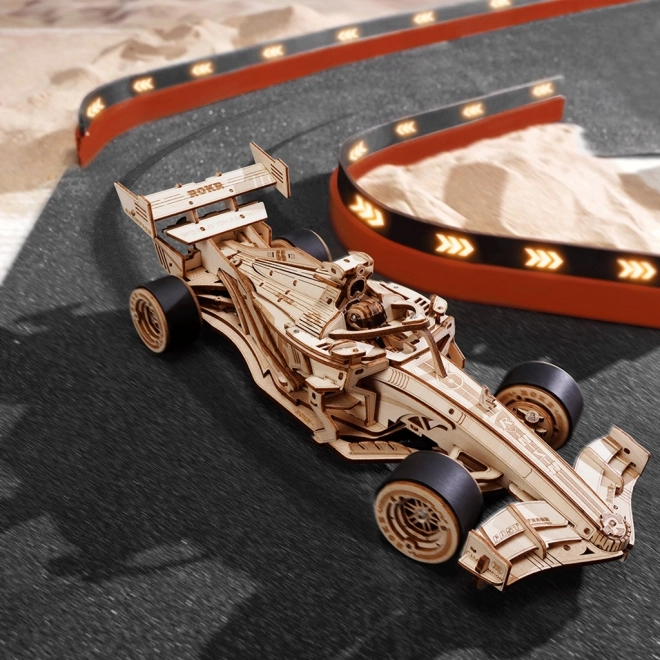 3D Wooden Puzzle Racing Car