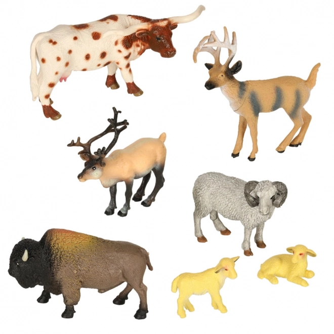 Zoo Animal Figurine Play Set