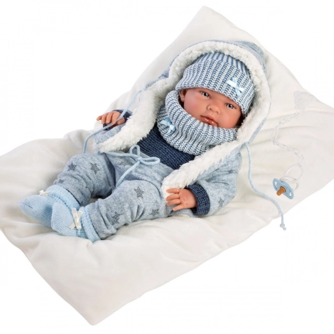 Realistic Baby Doll with All-Vinyl Body - 40 cm