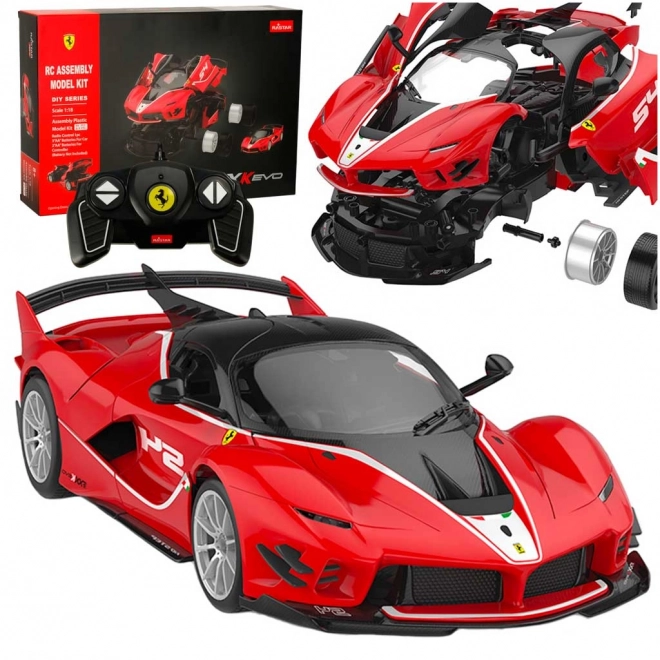 Remote Control Ferrari Car Building Kit