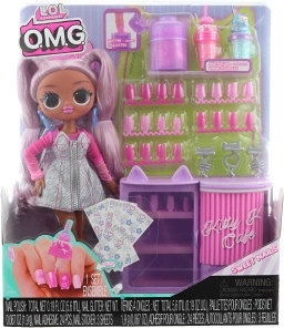 L.O.L. Surprise O.M.G. Sweet Nails Doll Kitty K Café