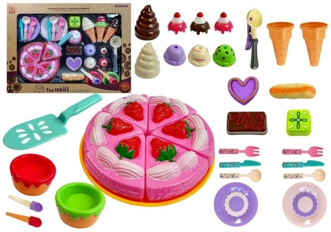 Sweet Treats Playset - Bakery Cake and Ice Cream