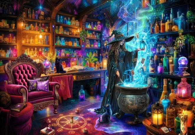 Puzzle Repaire de Sorcière 1000 pièces