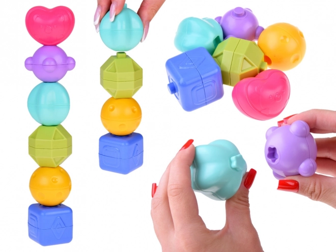 Interactive Shape Sorter and Xylophone Play Cube