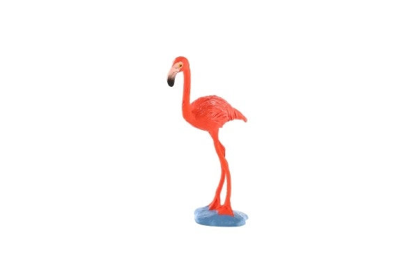 Caribbean Flamingo Plastic Toy 9cm