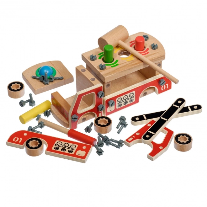 Firefighter Construction Set With Hammer By Lucy & Leo