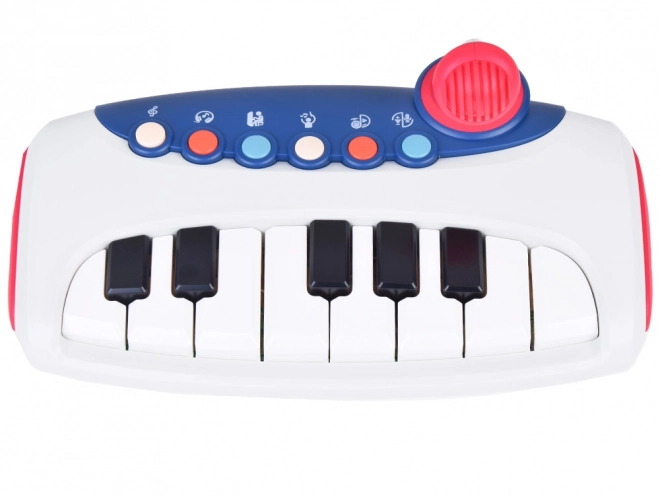 Interactive Musical Piano with Microphone for Children