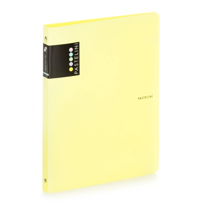 Pastel Yellow Ring Binder A4