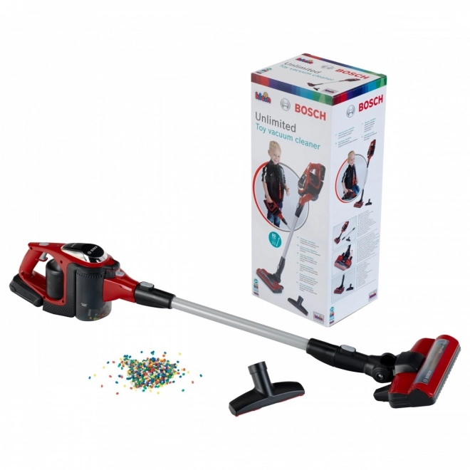 Bosch Unlimited Toy Vacuum Cleaner Red