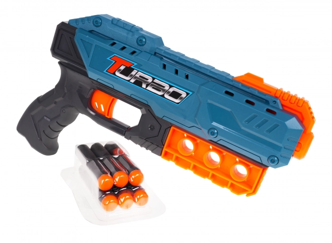 Turbo Blue Toy Gun for Kids