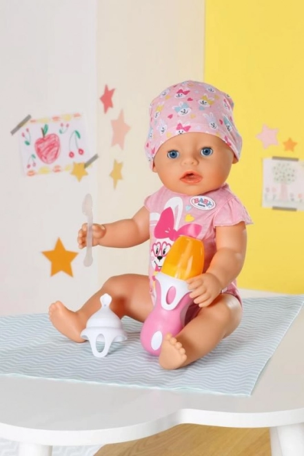 Interactive Bottle and Spoon for BABY born Dolls